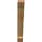 Ekena Millwork Traditional Slat Rough Sawn Bracket, Western Red Cedar, 6"W x 36"D x 42"H BKT06X36X42TRA06RWR - alternate 4